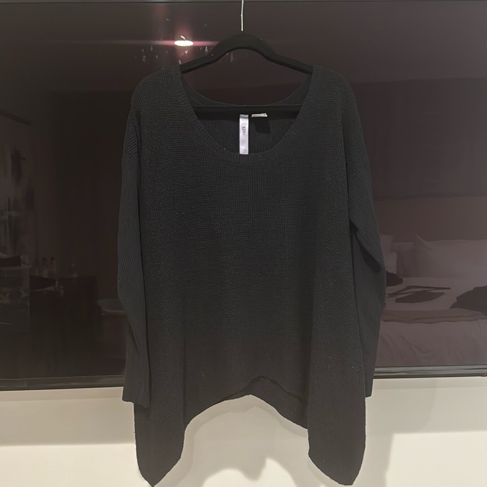Black WILT Vintage Oversized Sweater